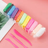 36-Color Air Dry Modeling Clay Set with Tools for Kids