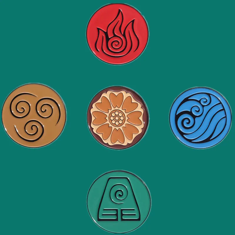 Avatar: The Last Airbender Enamel Lapel Pins