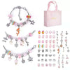 DIY Beaded Bracelet Craft Kit with Storage Box for Kids