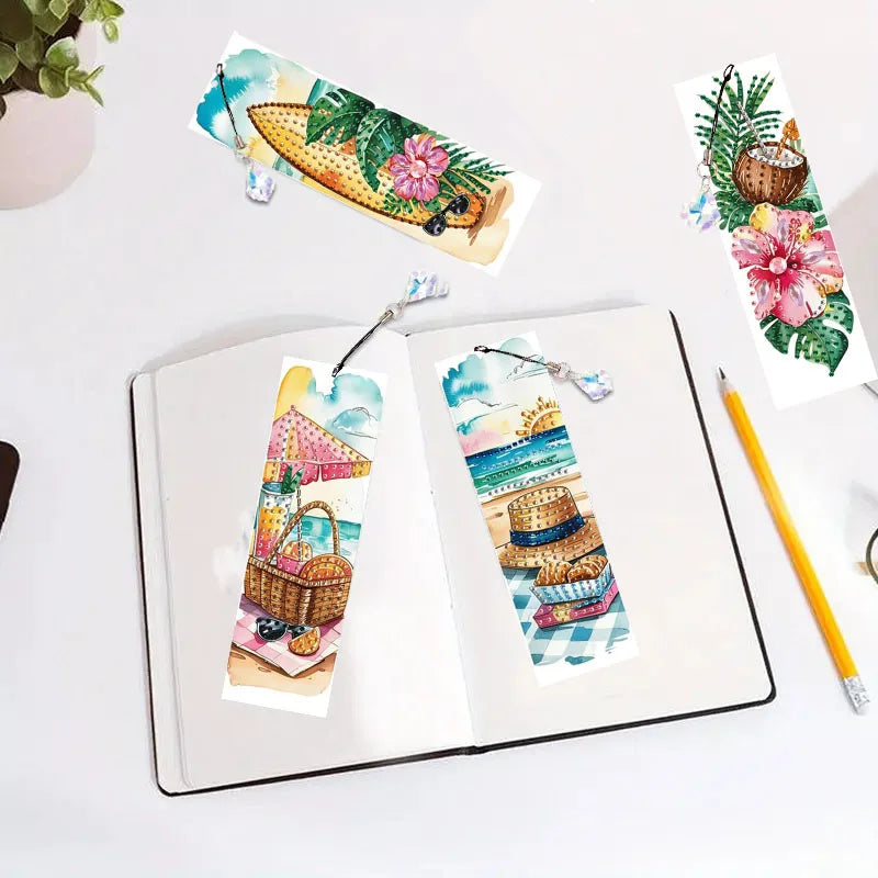 DIY Diamond Art Bookmark Craft Kit