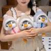 Adorable Kawaii Penguin Plush Toy with Hat and Scarf - 25cm Soft Stuffed Animal