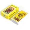 Holographic Rainbow Tarot Card Deck with Guidebook for Beginners