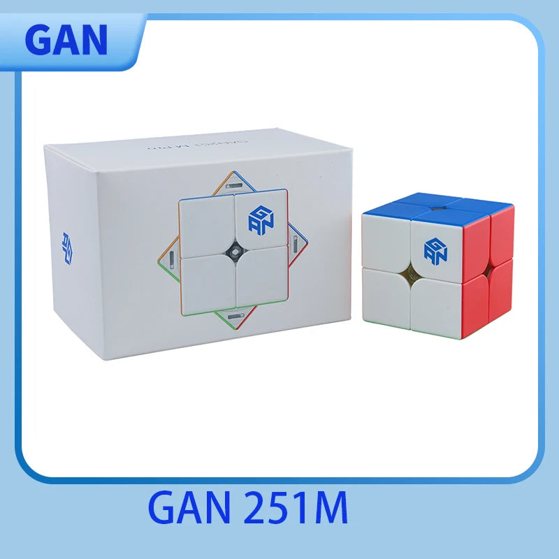 GAN 251 M Pro Magnetic 2x2 Speed Cube