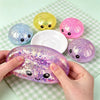 Glitter Dumpling Squeeze Toy for Stress Relief