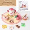 Wooden Pretend Play Tea Set for Kids