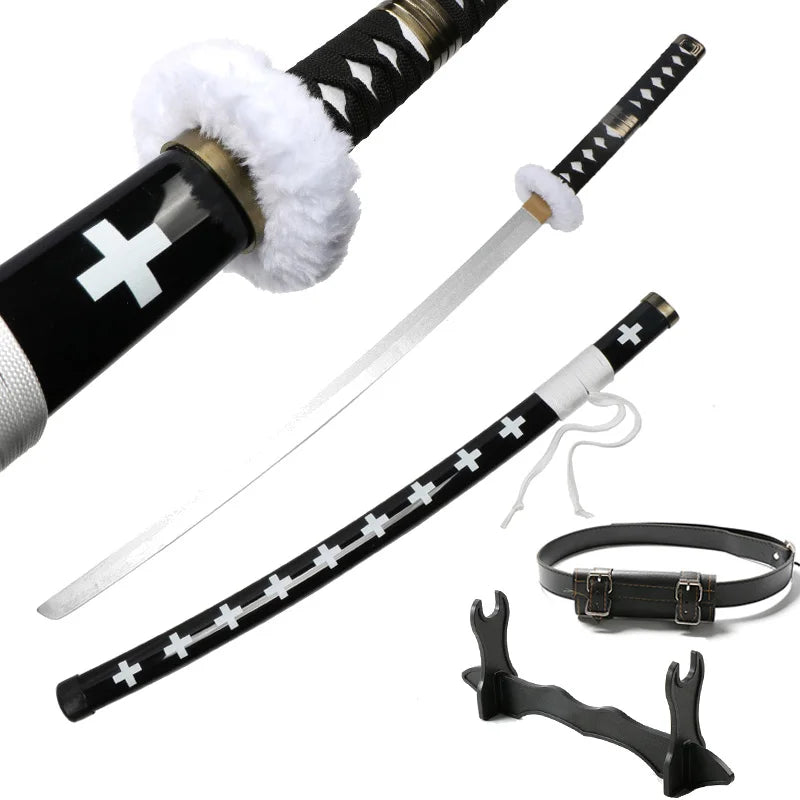 One Piece Roronoa Zoro Bamboo Katana Cosplay Sword