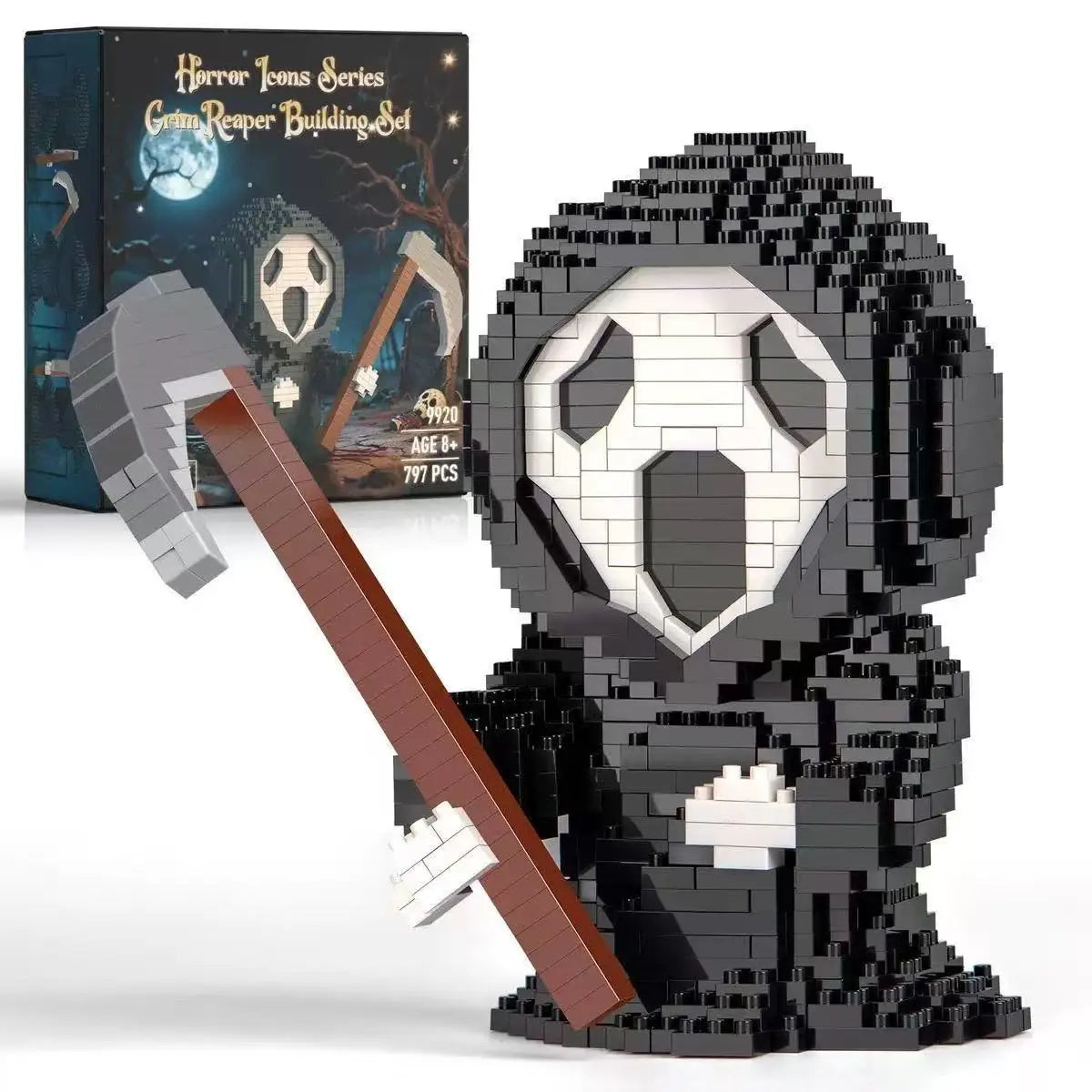 Death Reaper Clown Mini Building Blocks Set