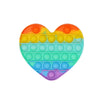 Rainbow Pop Fidget Toy – Large 20cm Squishy Sensory Stress Relief for Kids & Adults