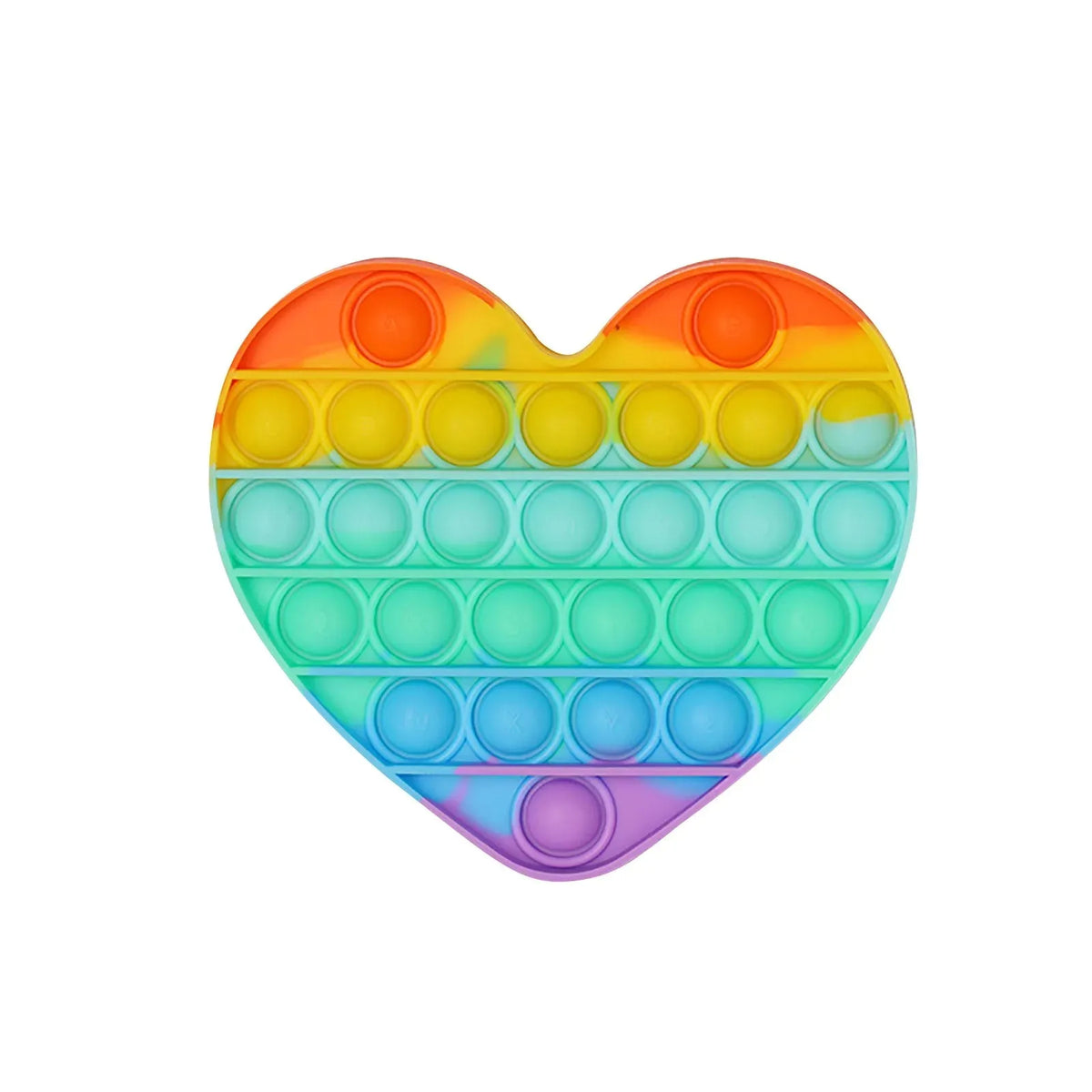 Rainbow Pop Fidget Toy – Large 20cm Squishy Sensory Stress Relief for Kids & Adults