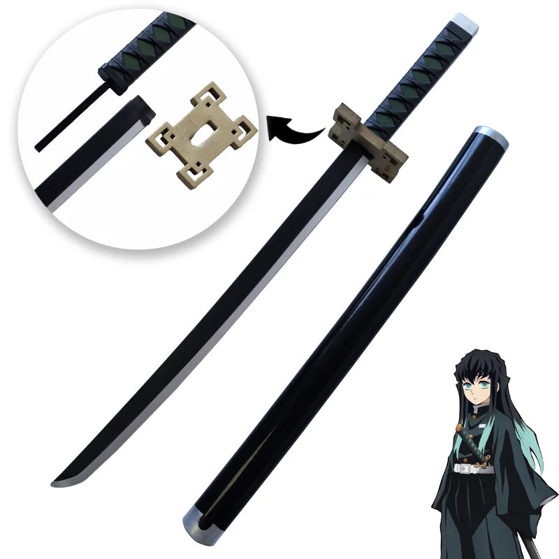 Demon Slayer Katana Cosplay Sword – Orange Rengoku & Kochou Kanae Style