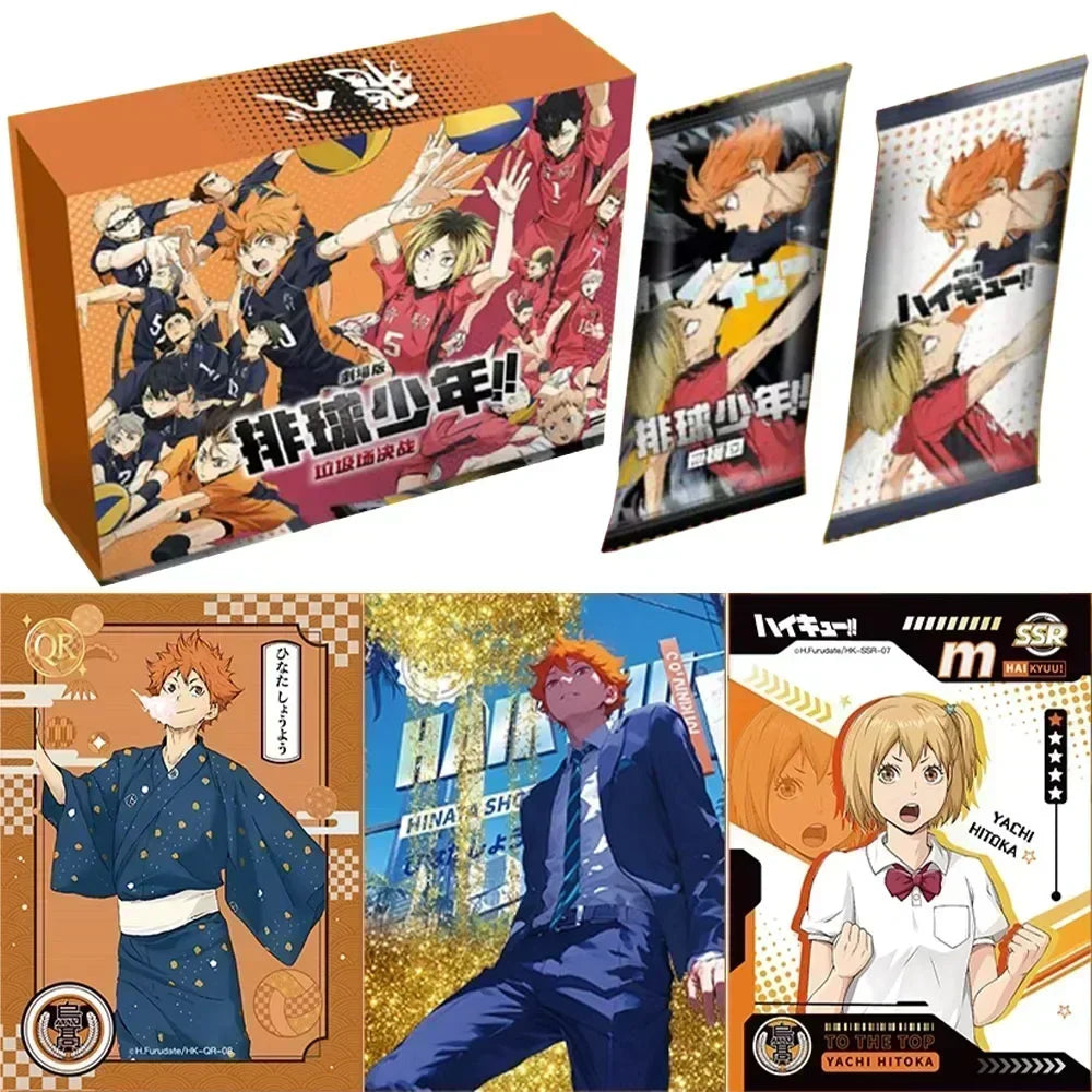 Haikyuu!! Anime Character Trading Cards - Hinata, Kageyama & Tsukishima Collection