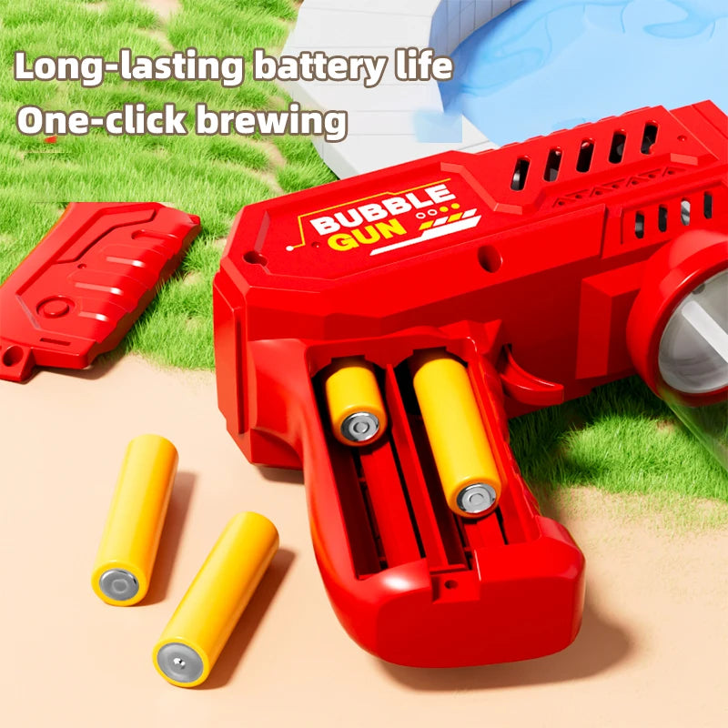 Automatic Bubble Gun with Rocket Launcher
