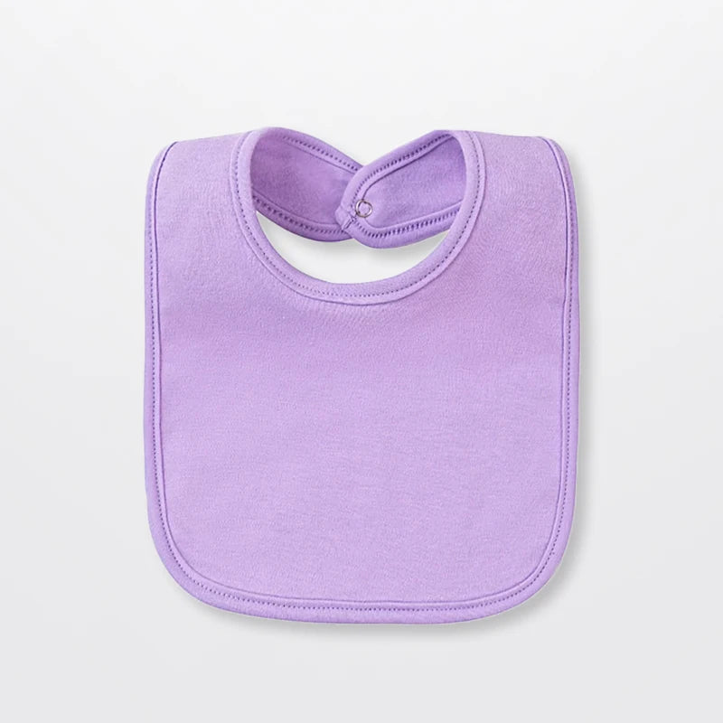 6-Pack 100% Cotton Baby Bibs for Drooling & Teething