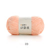 Soft Chenille Yarn for Knitting & Crochet - 50g Ball