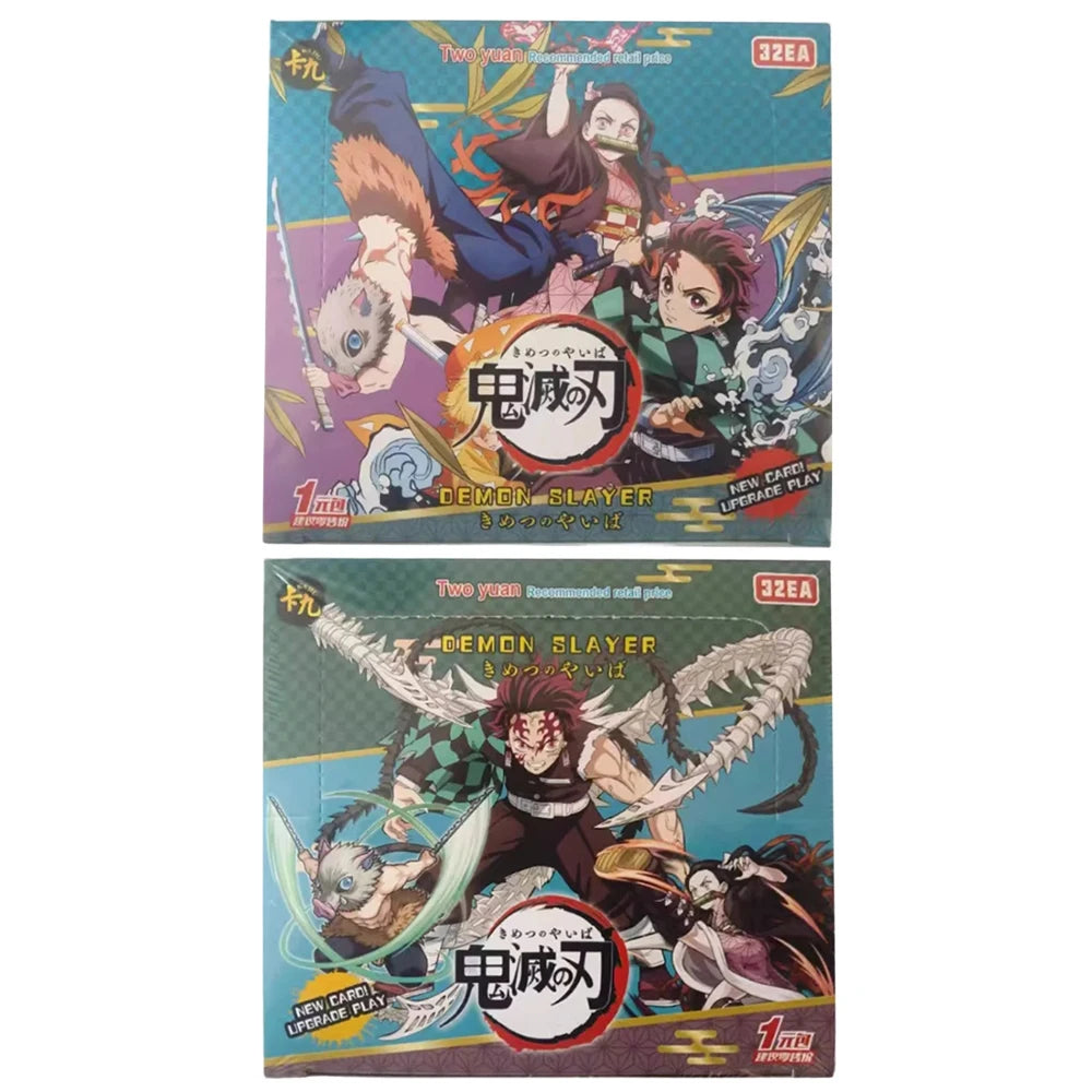 Demon Slayer SSP Diamond Rare Card featuring Tanjiro and Nezuko characters