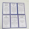 No Communication Oracle Cards – 54-Card English Deck for Reflection & Insight
