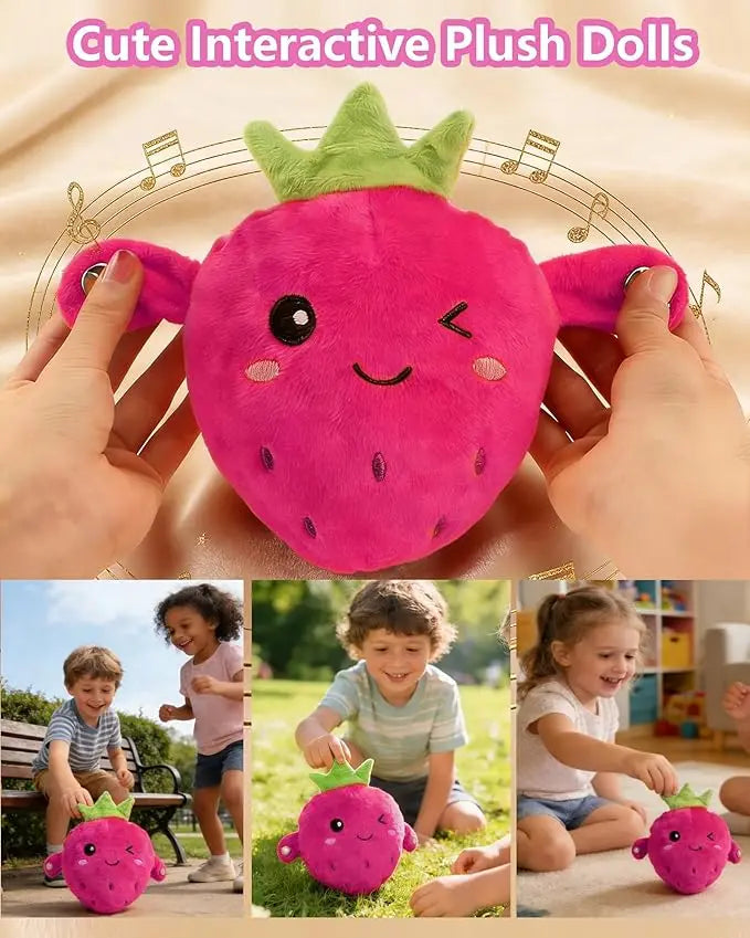 Interactive Music Plush Toy with Sound Response