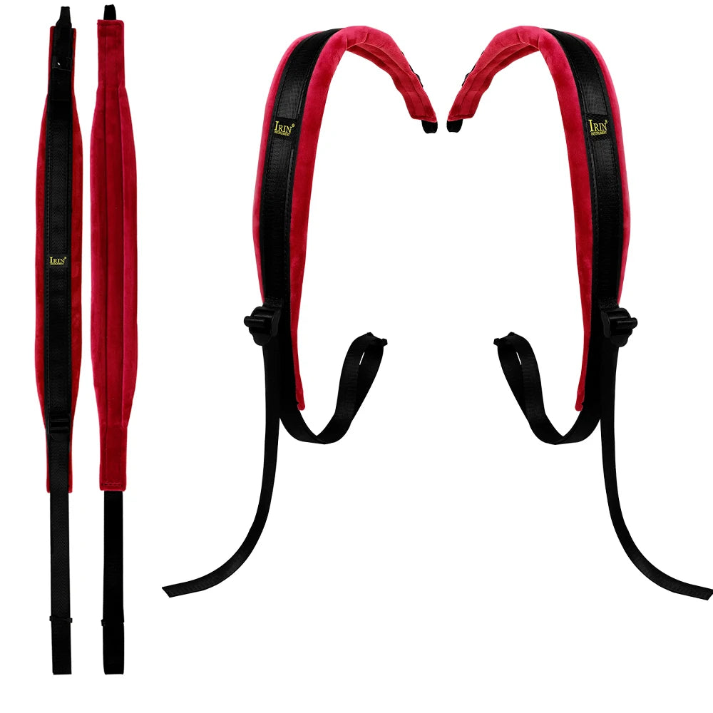 Adjustable Accordion Shoulder Straps with Soft Velvet Padding