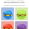 Interactive Flying Saucer Dog Toy with Deformation Fun