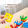 Geometric Shape Sorting Blocks Set for Toddlers