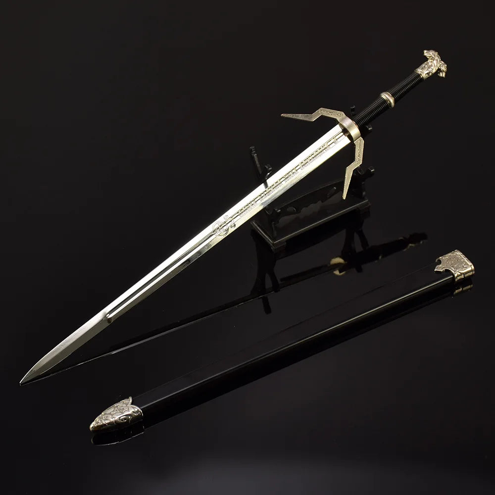 Medieval Fantasy Steel Sword Replica Display