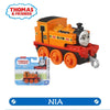 Thomas & Friends diecast train character toy in orange and black colors