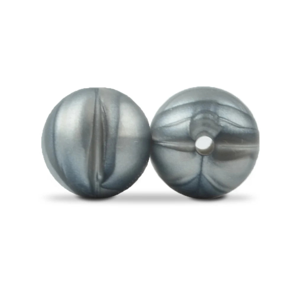 Food-Grade Silicone Beads for Jewelry Making (50-Pack)