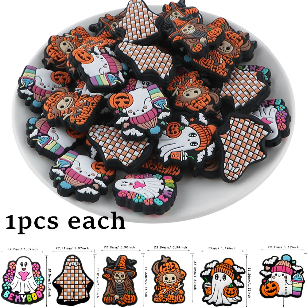 Silicone Charm Beads for DIY Jewelry Making