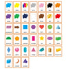 Montessori English Word Learning Cards for Kids