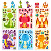 Dinosaur Make-a-Face Sticker Puzzle Set for Kids