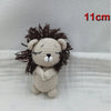 Handmade Amigurumi Plush Toy Set – Fox, Cow & Lamb Sleeping Dolls