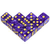 Marble Acrylic D6 Dice Set (10-Pack) for Tabletop RPGs, D&D, and Classroom Learning