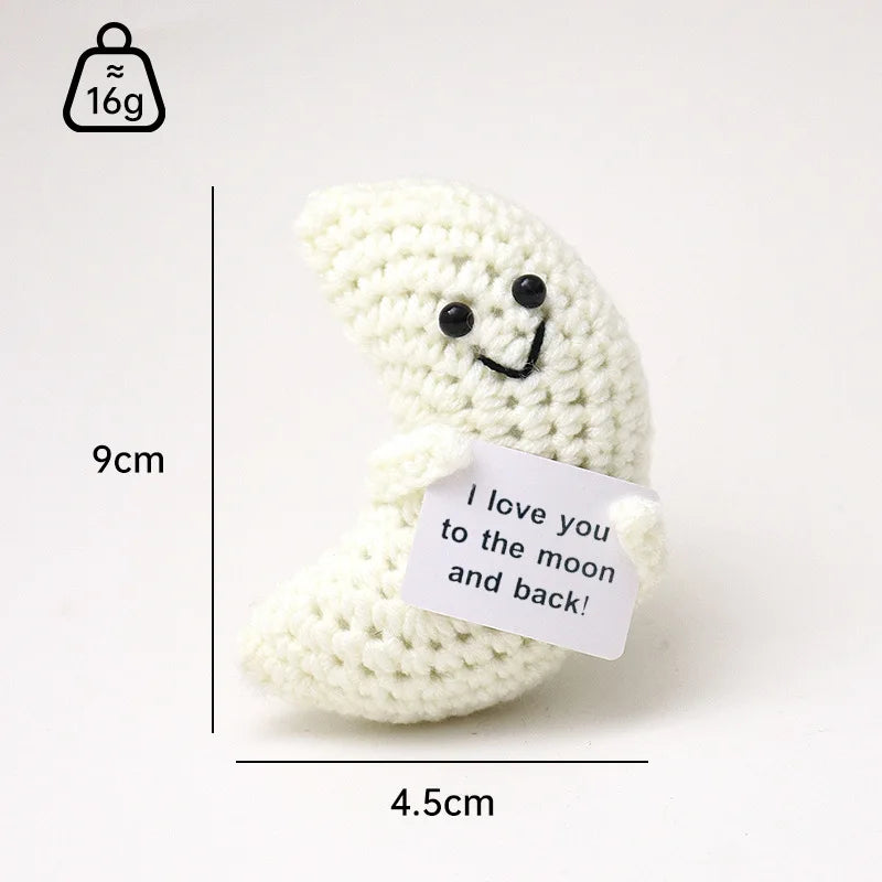 Handmade Crochet Emotional Support Animal Decor