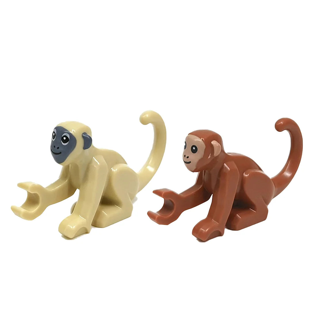 A set of marine animal building blocks featuring a shark, octopus, and whale.
