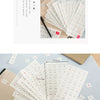 365-Day Calendar Decorative Sticker Set for Planners & Journals