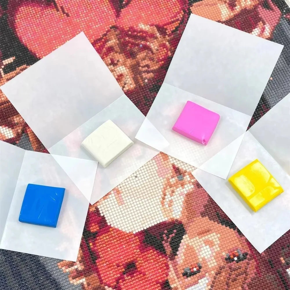 Silicone Diamond Painting Clay with Long-Lasting Stickiness