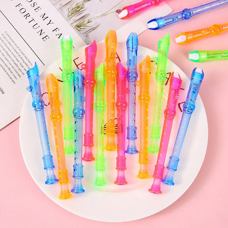 Set of 20 Mini Flute Whistles for Party Favors and Prizes