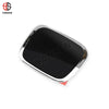 Black square emblem car badge decal for Honda models