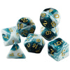 Acrylic Polyhedral Dice Set for Tabletop RPGs