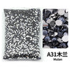 Bag of A31 Mulan flat-back resin rhinestones for DIY craft and nail art