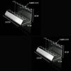 Clear Acrylic Pen Display Holder with Brush Storage