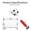 Foldable Soccer Goal Set with Ball and Pump