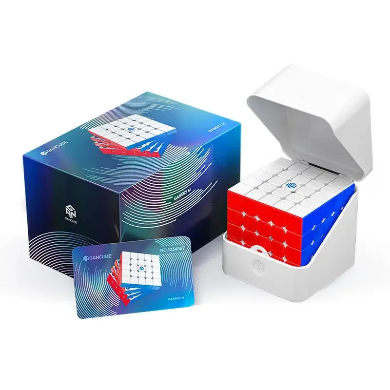 GAN 5x5 Magnetic Speed Cube – Stickerless UV Coated