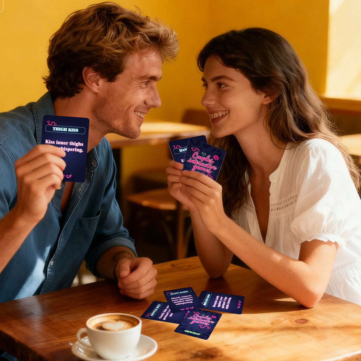 Couple Conversation Cards – 50 Interactive Questions for Deeper Connection