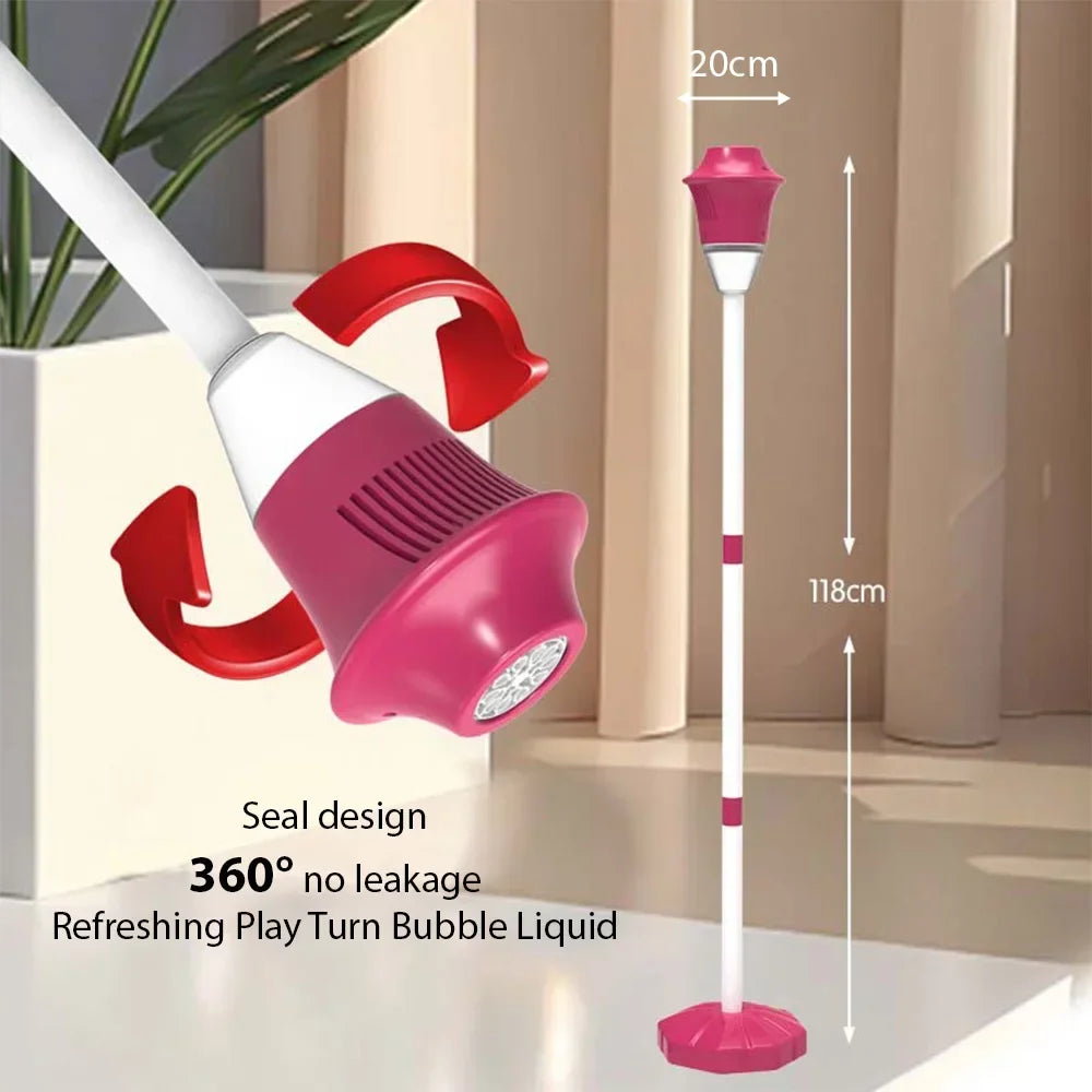 Automatic Street Lamp Bubble Machine for Kids