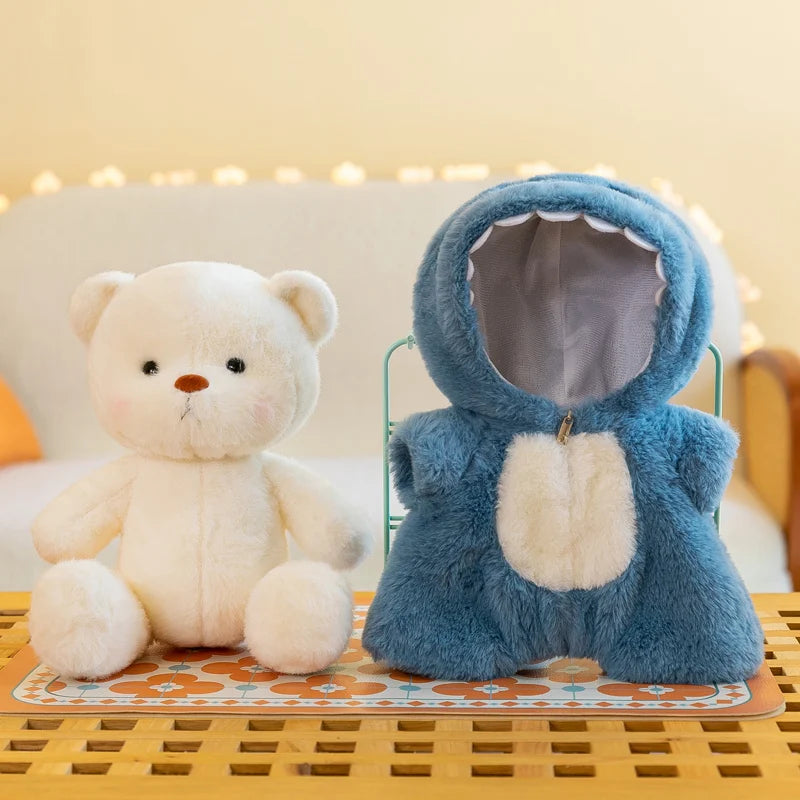 Adorable Suit-Wearing Plush Bear