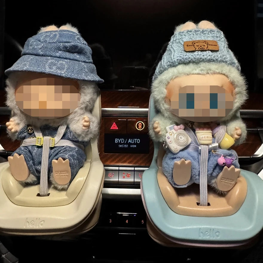 Labubu Car Seat Companion – Sitting Edition for Fans