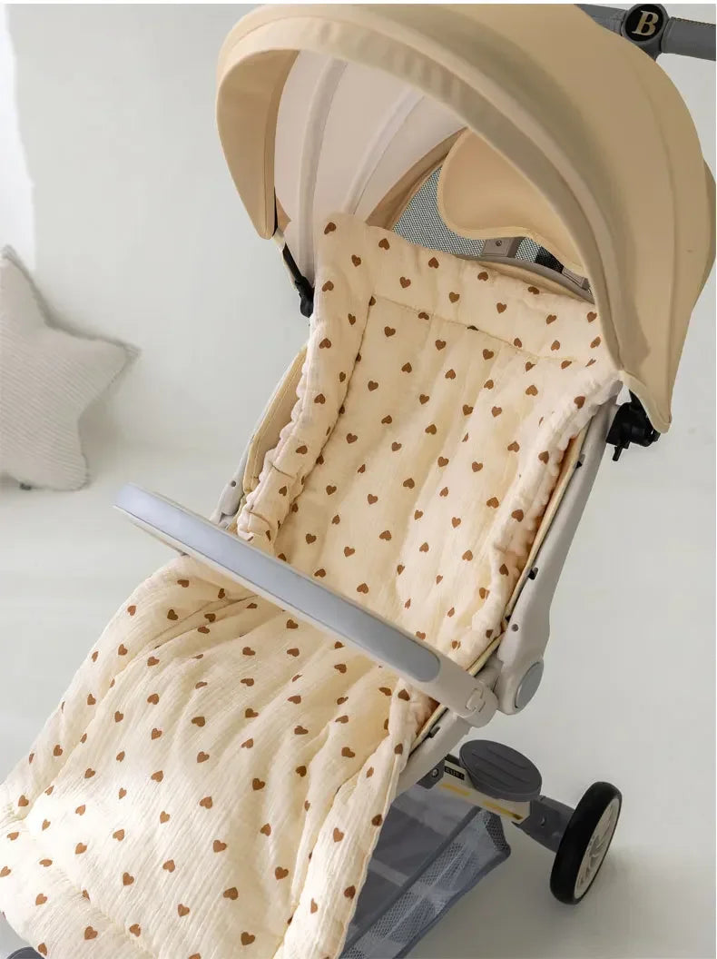 Cozy Cartoon Bear Baby Stroller Seat Cushion