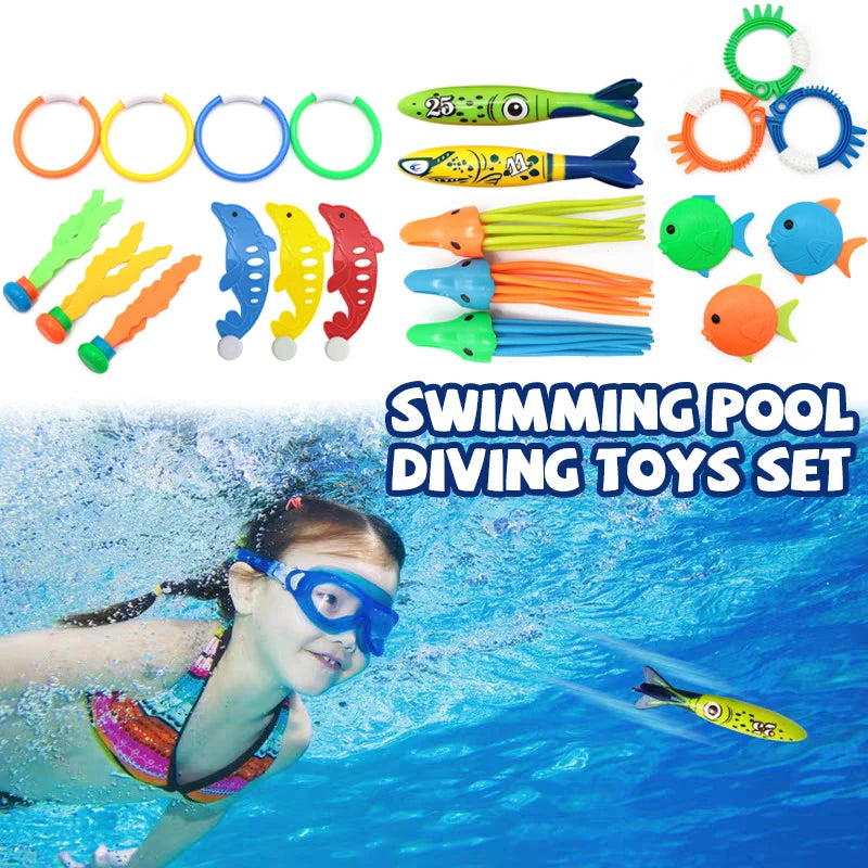 Underwater Diving Stick Toy Set for Pool Fun