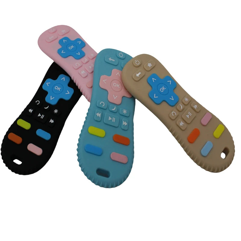 Silicone Remote Control Teether for Babies